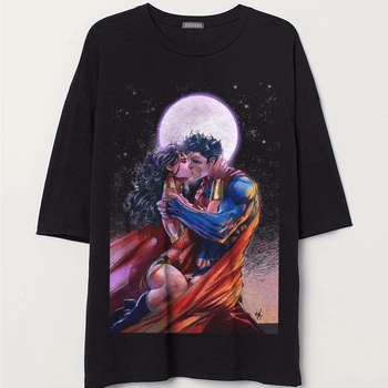 Чоловіча футболка Superman. Love PG02333 goodreclama XS Чорний