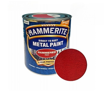 Краска HAMMERITE 2,5 кг. Красная молотковая