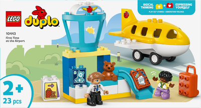 Конструктор LEGO DUPLO Town Впервые в аэропорту 23 детали (10443)