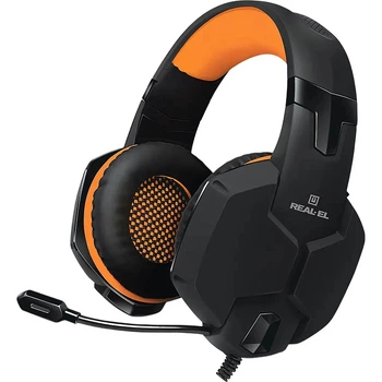 Гарнитура REAL-EL GDX-7700 Black/Orange