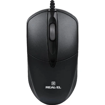 Мышь REAL-EL RM-211 Black USB