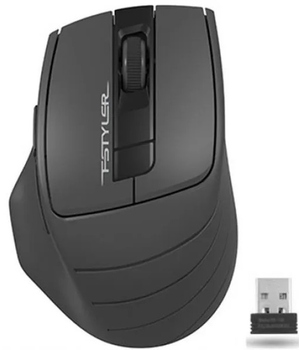 Мышь беспроводная A4Tech FG30 Black/Grey USB