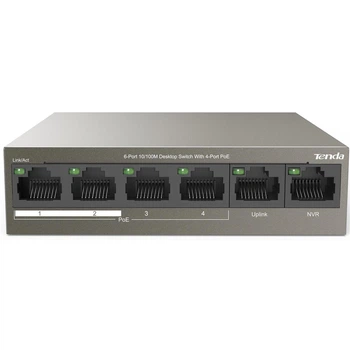 Коммутатор Tenda TEF1106P-4-63W