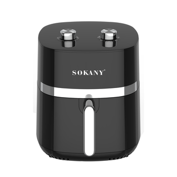 Аерогриль фритюрниця SOKANY 6.5 л 1500 Вт із терморегулятором чорна