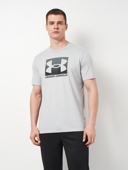 Футболка довга чоловіча Under Armour Ua M Boxed Sports Ss 1386793-011 L Сіра (197777402172)