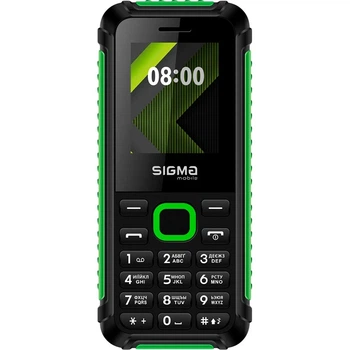 Мобильный телефон Sigma mobile X-style 18 Track Dual Sim Black/Green