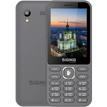 Мобильный телефон Sigma mobile X-style 31 Power Type-C Dual Sim Grey