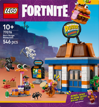 Конструктор LEGO Fortnite Durrr Burger ресторан 546 деталей (77076)
