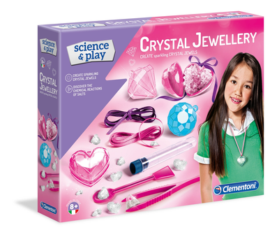 Zestaw kreatywny Clementoni Bijuterie Crystale 8+ (8005125617975)
