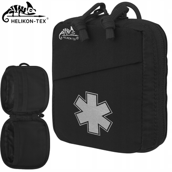Аптечка первой помощи Helikon EDC Med Kit Molle черная медицинская сумка с креплением
