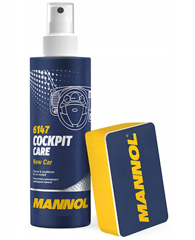 Молочко для догляду за панеллю приладів автомобіля Mannol Cockpit Care New Car 6147 250 мл (4036021996790)