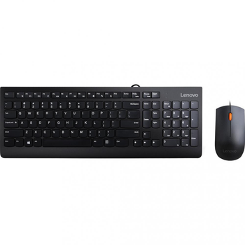 Комплект (клавиатура+мышь) Lenovo 300 USB Combo UKR 300 USB Combo UKR (GX31D64833)