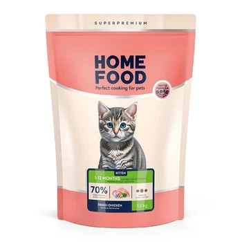 Сухой корм для котят HOME FOOD Fresh Chicken For kittens 1-12 months 1,6 кг