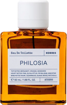 Туалетна вода унісекс Korres Philosia 50 мл (5203069127199)