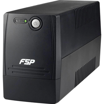 Джерело безперебійного живлення FSP FP800, 800ВА/480Вт, Line-Int, IECx4+USB, AVR, Black (PPF4800415)