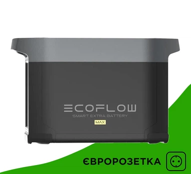 Дополнительная батарея для зарядной станции EcoFlow DELTA 2 MAX Extra Battery 2048 Вт/ч