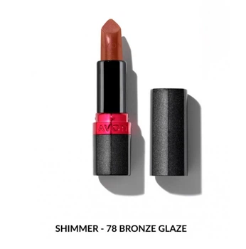 Зволожувальна мерехтлива губна помада Avon "Ультра" 78 Сяйво бронзи (78 Bronze Glaze) 3,6г