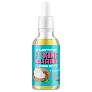 Подсластитель ноль каллорий AllNutrition FitKing Delicious Flavour Drops Coconut 50 миллилитров