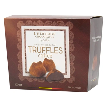Шоколадний трюфель з кавою L'Heritage Chocolates 200 г (20224120)