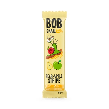 Страйпси натуральні Яблучно-Грушеві Bob Snail 14 г (19203884)