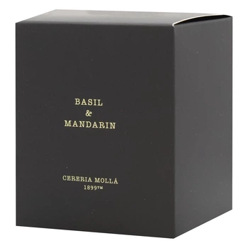 Арома свічка Cereria Molla Premium Basil & Mandarin 1 шт (19470358)