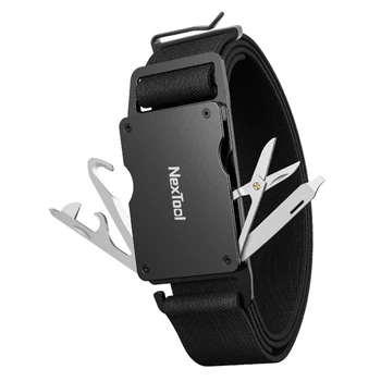 Ремень мультитул Nextool сталь 420J2 алюминий 1248х46,5 мм черный (677647)
