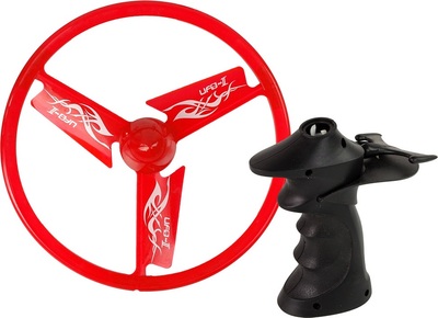 Літаючий диск LEAN Toys НЛО 13396 Red (5905323216211)