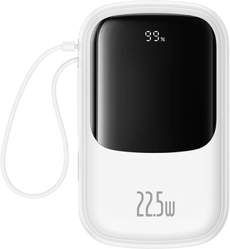 УМБ Baseus Qpow Pro+ 20000mAh 22.5W White (P10067103213-00)