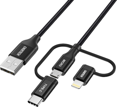 Кабель Choetech USB 2.0, MFI (IP0030-BK)