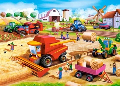 Пазли Castorland Робота на фермі на 60 елементів