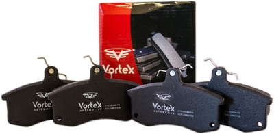 Колодки гальмівні ВАЗ 2108-2110 передні VORTEX, к-т (4 шт.) (без датчика)