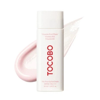 Сонцезахисний крем Tocobo Vita Tone Up Sun Cream SPF50 тонуючий, 50 мл