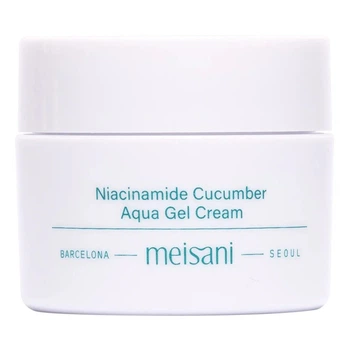 Зволожувальний гель-крем з ніацинамідом та гідролатом огірка Meisani Niacinamide Cucumber Aqua Gel Cream, 15 мл