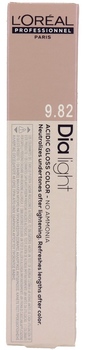 Фарба для волосся L'oreal Professionnel Dia Light 9.82 Light blonde 50 мл (3474637156473)