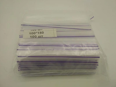 Пакет із замком Zip-lock 10х15 100 штук упаковка