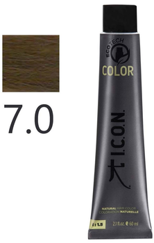 Farba do włosów Icon Ecotech Color Naturalna 7 Blonde 60 ml (8436533671677)