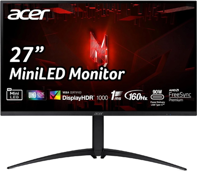 Монитор 27" Acer Nitro XV275KP3biipruzfx (UM.HXXEE.311)