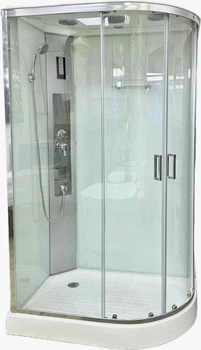 Душевой бокс VERONIS BN-4-120 120х80х215 white CHROME (L)