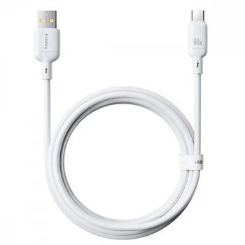 Кабель Baseus Silky Series Fast Charging Type-C 100W (2m) white