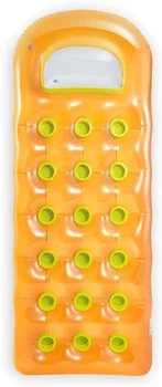 Матрац надувний пляжний для плавання Intex 59895 Orange (Intex 59895 pink)