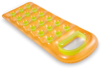 Матрац надувний пляжний для плавання Intex 59895 Orange (Intex 59895 pink)