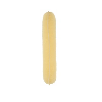Валик для прически с резинкой Lussoni Hair Bun Roll Yellow 230 мм светлый 1 шт (5903018916613)