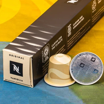 Nespresso капсулы Barista Creations Flavored Vaniglia (Nespresso original) ванили&nbsp;і нотками бісквіту, Швейцарія (10 шт.)