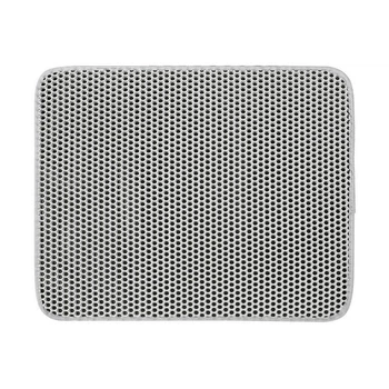 Двухслойный коврик для кошачьего туалета Lesko DT856 нескользящий Gray 40*50 см с песочным фильтром