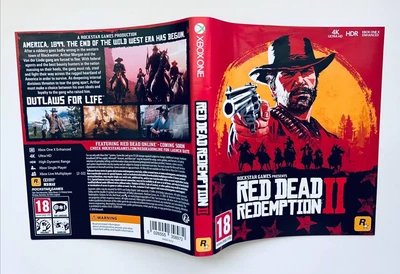 Red Dead Redemption II - XBOX One (обложка), Б/У