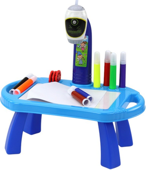 Проектор для малювання LEAN Toys зі столиком синій (19610) (5905991009856)