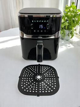 Аерофритюрниця Crownberg CB 8 програм, мультипіч безоливна фритюрниця на 5 л, 1400 Вт (7455)