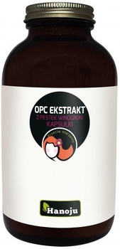Naturalny suplement diety Hanoju ekstrakt z winogron OPC 400 mg 150 kapsułek (8718164785306)