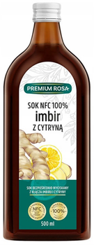 Sok z imbiru z cytryną Premium Rosa 100% 500 ml (5902036004258)