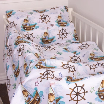 Наволочка MirSon Kids Time 20-0023 Sailor бязь 50х70 см (2200007843312)